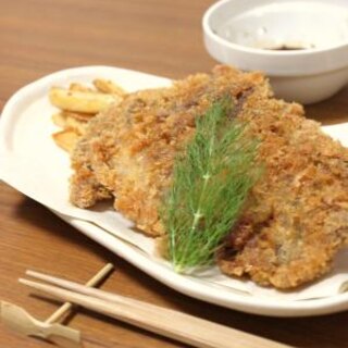 しょうが焼用豚肉で、ジューシービックとんかつ♪